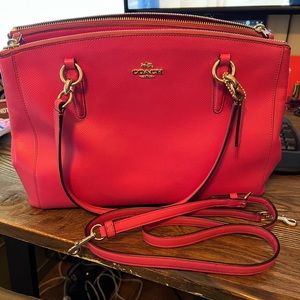 Bubblegum Pink Coach Purse